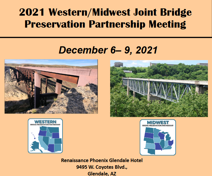 Resensys at 2021 Western/Midwest Joint Bridge Preservation Partnership (MWBPP & WBPP) Meeting, Glendale, Arizona, USA