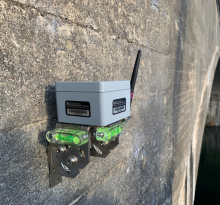 Wireless tilt meter SenSpotTM for Arch Bridge Monitoring