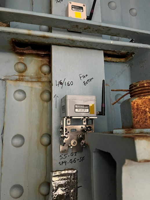 Wireless tilt meter SenSpotTM for Bridge Monitoring