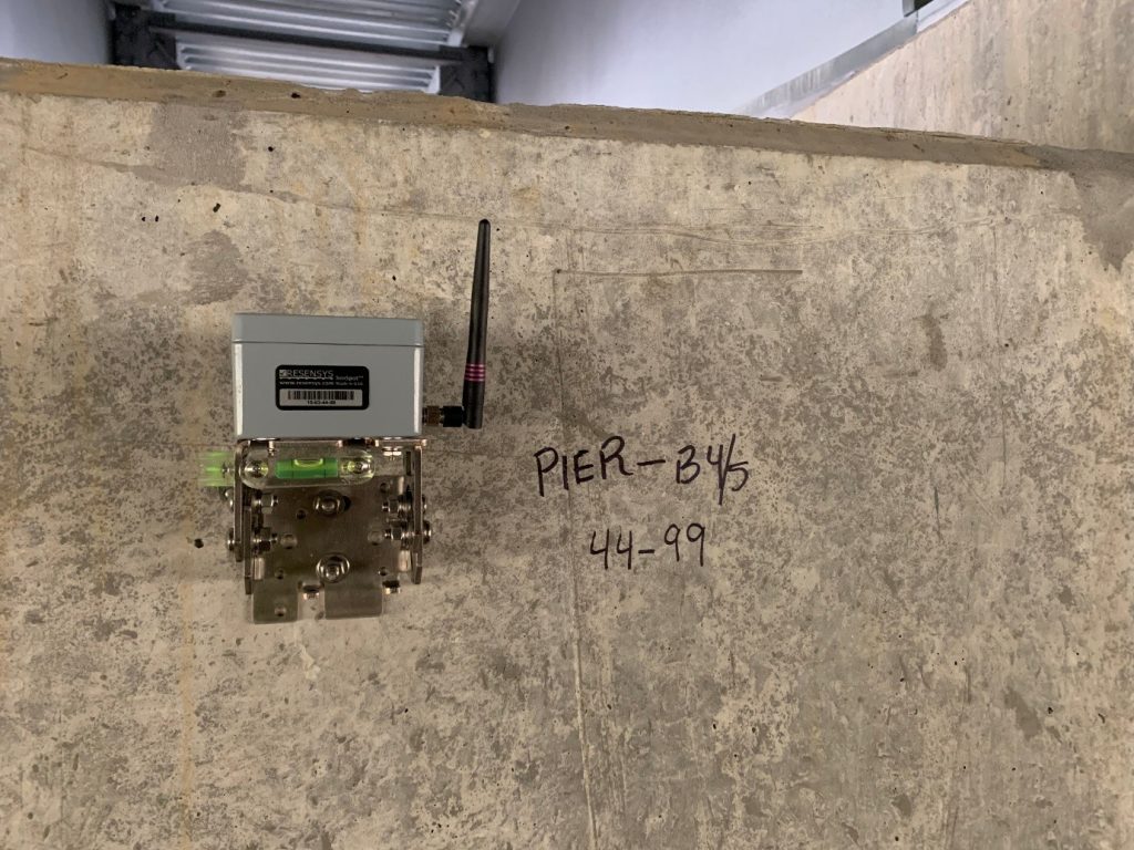 Wireless tilt sensor