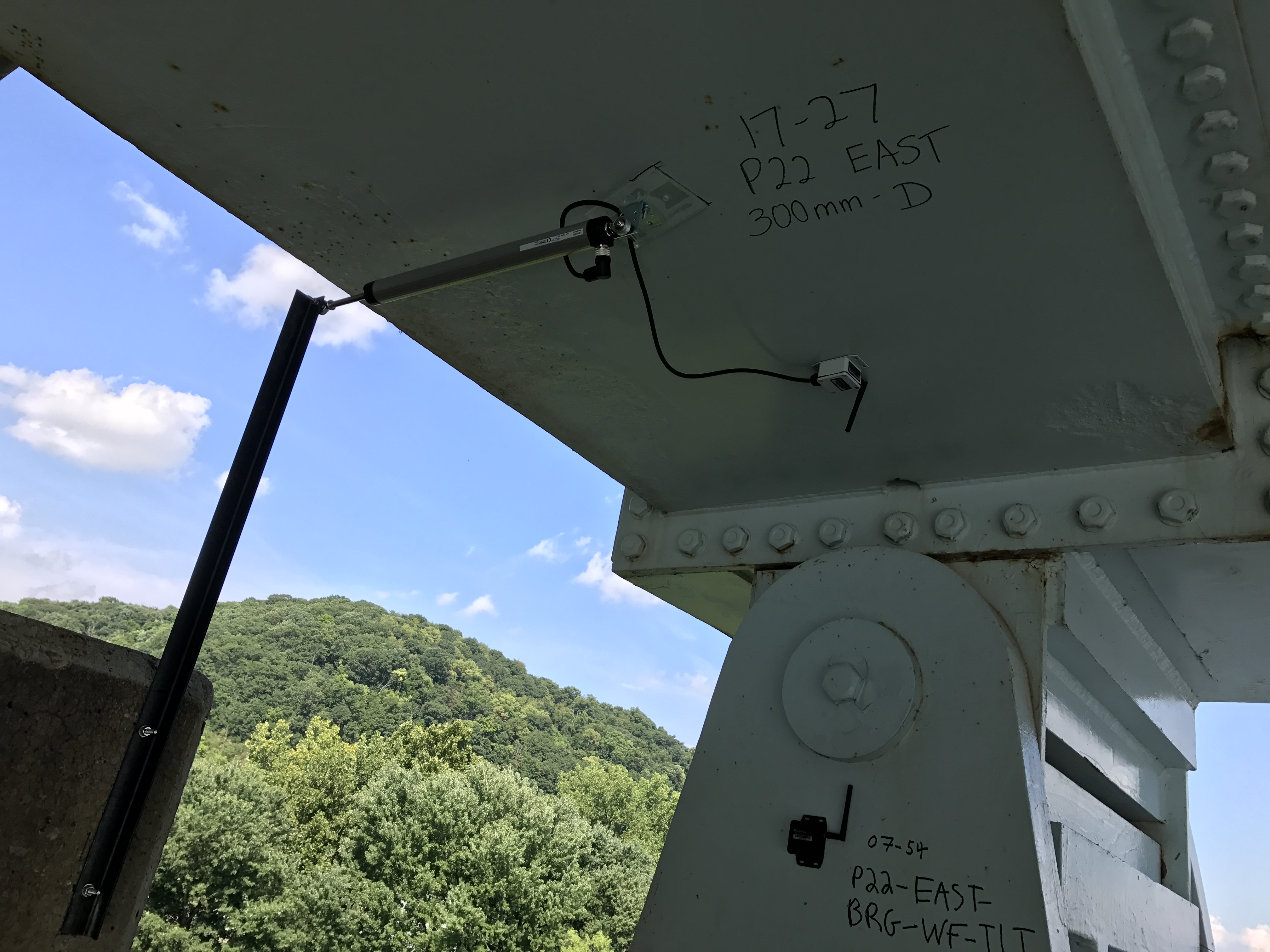 Wireless Bridge Bearing Monitoring Solution