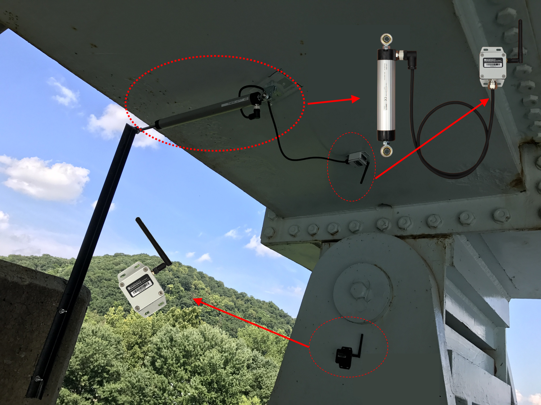 Resensys Sensors solution for Monitoring Bridge Bearing