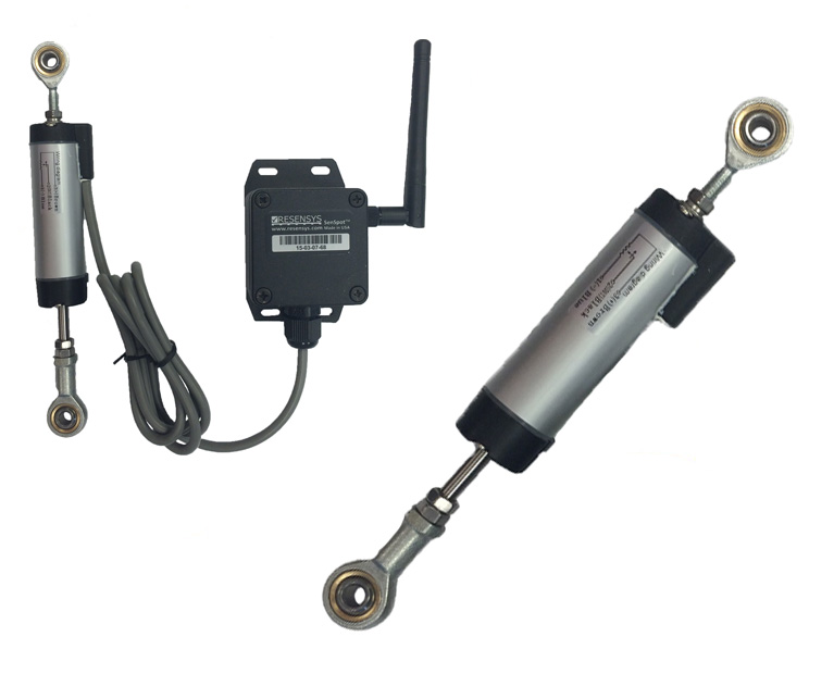 Structural health monitoring application notes for wireless displacement sensors