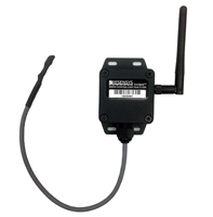 Wireless tilt (inclination) SenSpot sensor to monitor concrete wall deflection with 0.001 degrees accuracy