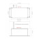 Dimensions of Wireless Ultrasonic Level Meter SenSpot™ sensor