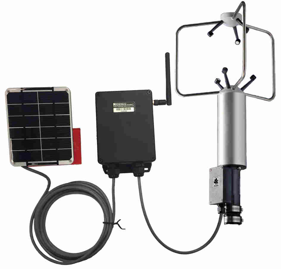 3D Wireless Anemometer SenSpot sensor