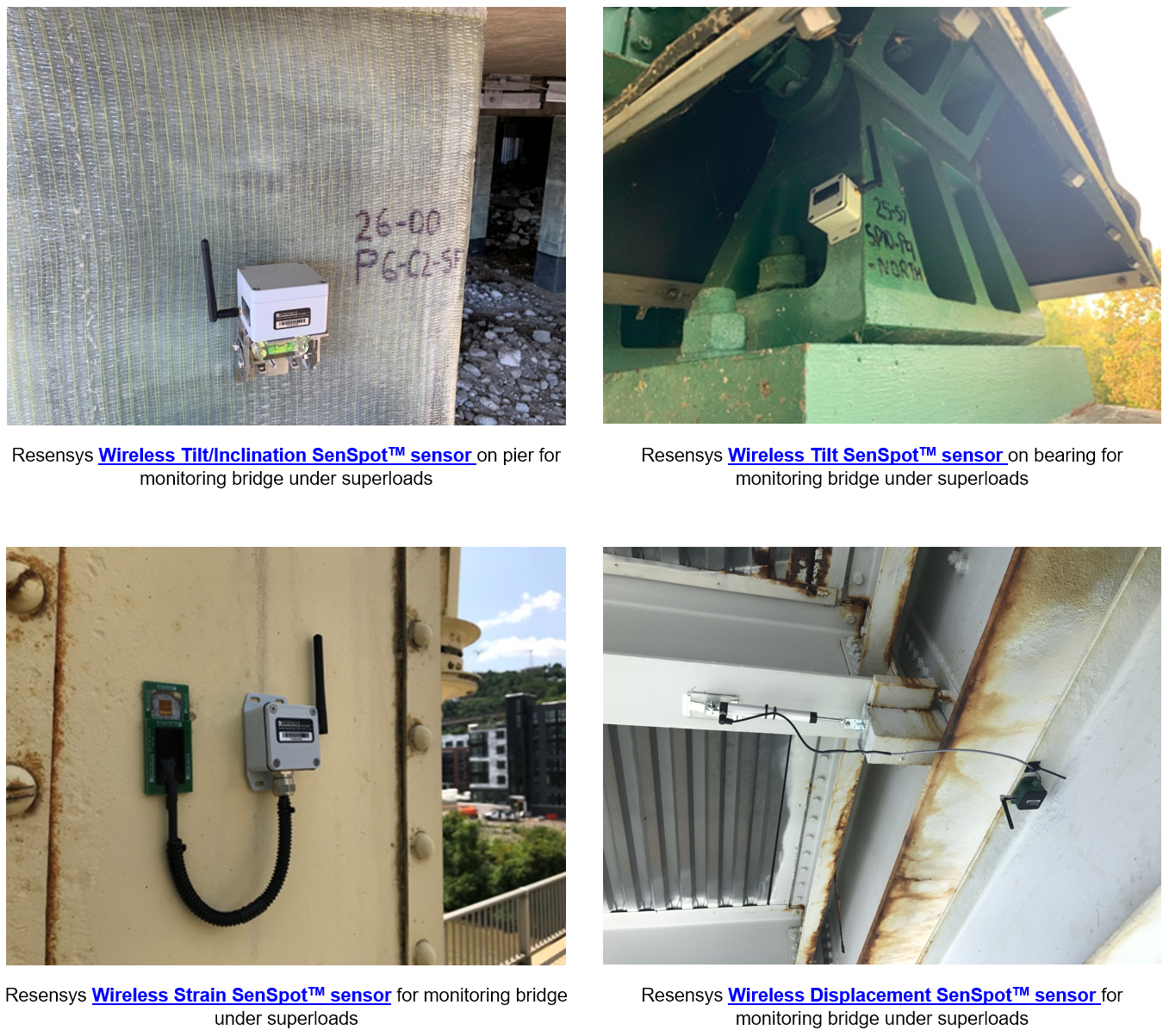 Remote Monitoring Bridges for Superloads & Under Extreme Permit Loads